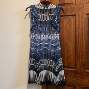 Kate Spade, multi colored pleated dress, Size 0